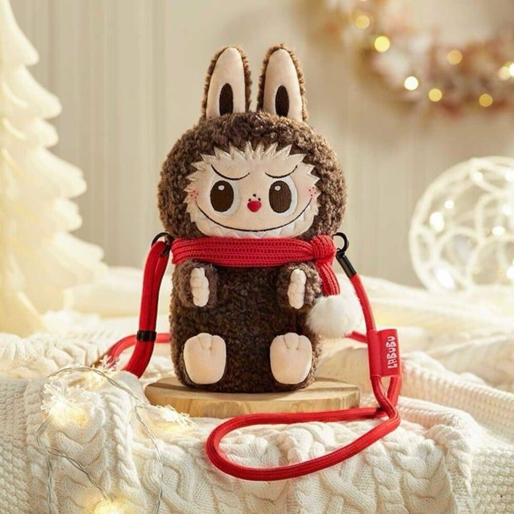 The Monsters Labubu Classic Series-Plush Doll Shoulder Bag